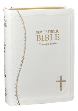 St. Joseph New Catholic Bible Personal Size White - GF60819W