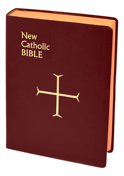 St Joseph New Catholic Bible burgundy (large type) - GF61410BG