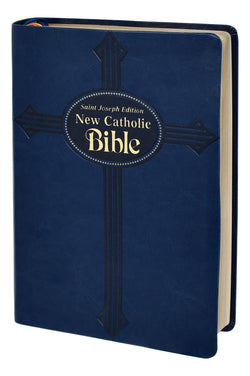 St. Joseph New Catholic Bible Large Print Blue - GF61419BLU