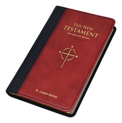 St. Joseph N.C.V. New Testament Pocket Edition  - Burgundy - GF63019BG