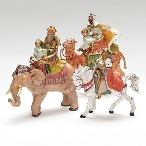 5" Kings on Horse, Camel & Elephant - LI65244