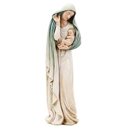 12" Mary with Child Statue - LI65958
