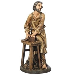 17.75" St. Joseph the Woodworker - LI66257