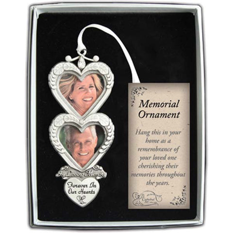 In Loving Memory Double Frame Ornament - GECO743