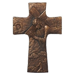 Christ Carrying Cross Wall Cross - LI66330