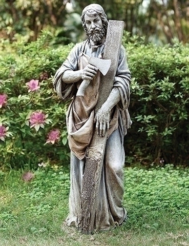 St Joseph the Worker 35.75" Garden Statue - LI66366