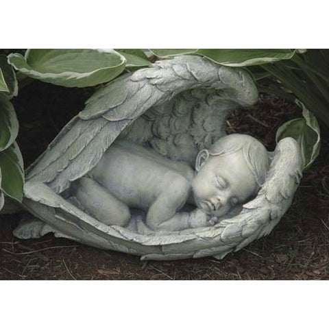 Sleeping Baby in Wings Figure - LI11276
