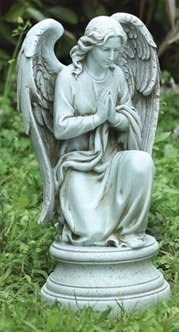 Kneeling Praying Angel Garden Figrue - LI40063