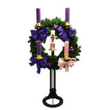 Vertical Advent Wreath with Brazier Bowl - DO6925CB