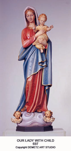 Our Lady with Child - HD697