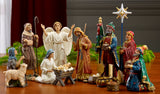 The Full Real Life Nativity Creche