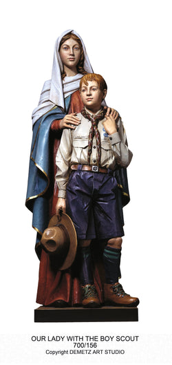 Our Lady with The Boy Scout - HD700156
