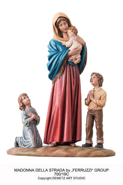 Madonna Della Strada "Ferruzzi" with Children - HD70019C