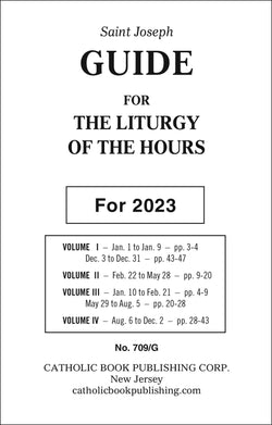 Guide For the Liturgy Of The Hours 2023 (LG TYPE) - GF709G
