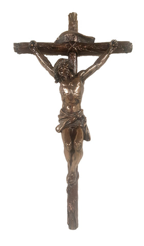 Crucifix in bronze - ZWSR72690