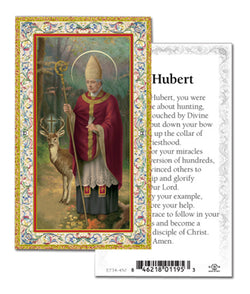 St Hubert Paper holy card pack - TA734450