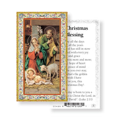 Christmas Blessing Paper Holy Cards 100 pack - TA734804
