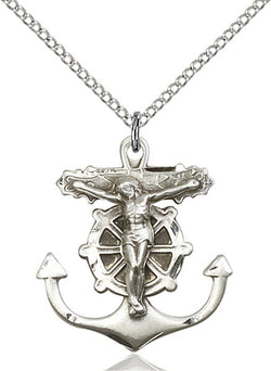 Anchor Crucifix Medal - FN5685