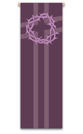 Lent, Crown of Thorns Banner - WN7117 or WN7217