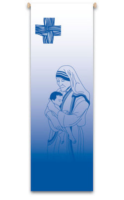 Mother Teresa of Calcutta Banner - WN7131