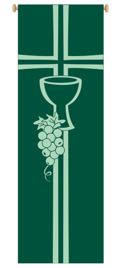 Chalice and Grapevine Banner - WN7152