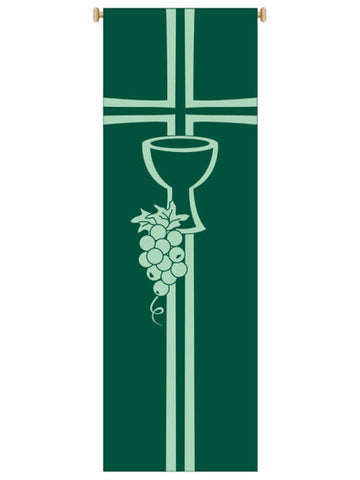 Chalice and Grapevine Banner - WN7152