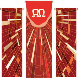 Alpha and Omega 3 Piece Banner Set - WN766-75139