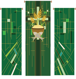 Eucharistic 3 Piece Banner Set - WN766-75169