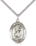 St Christopher Oval Medal - FN8022