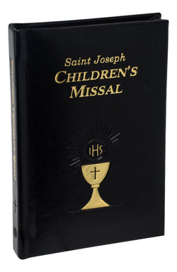 Saint Joseph Children's Missal - Black - GF80619B