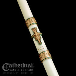 Paschal Candle - Cross St. Francis