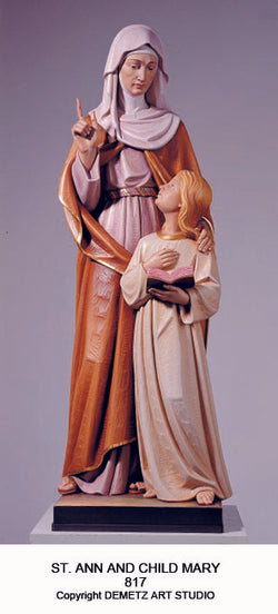 St. Anne with Mary - HD817