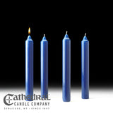 Advent Candle Sets - 4 Sarum Blue - 1-1/2" Diameter - GG8211/8213