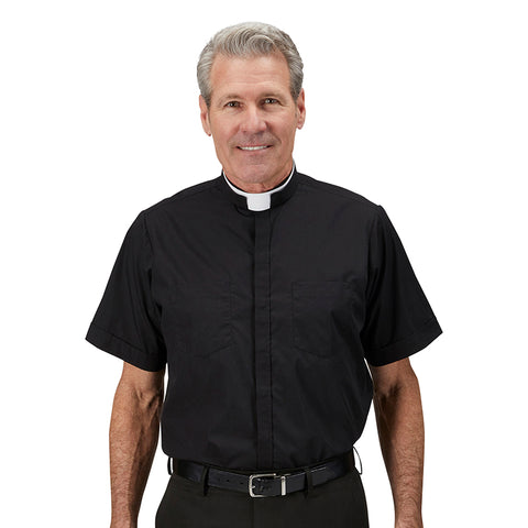 Milano Comfort Clergy Shirt Short Sleeve - OF824