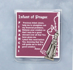 Infant of Prague Finance Prayer Folder - HX83SIOP