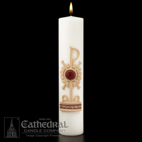 Christ Candle - Holy Trinity™ - 3" x 14" - GG84601001