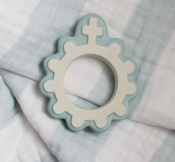 Baby's First Rosary Teether Blue- NE24989
