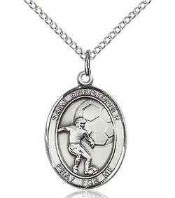 St. Christopher/Soccer Medal - FN8503