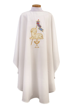 Chasuble with Lamb and Flag - SL859