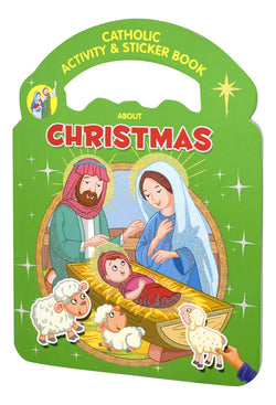 Catholic Activity & Sticker Book About Christmas - GF886