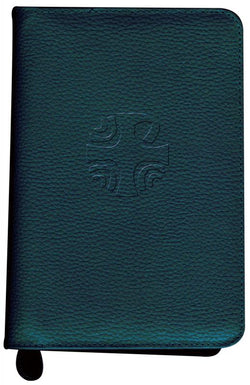 Liturgy of the Hours Leather Zipper Case Green - GF40410LC