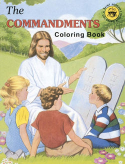 Coloring Book about the Commandments - GF688