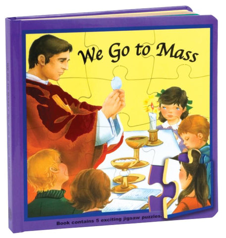 We Go to Mass (Puzzle Book) - GF97097