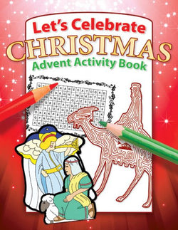 Let's Celebrate Christmas, Advent Activity Book - 9781593174590