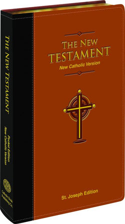 St. Joseph N.C.V. New Testament Pocket Edition  - Brown - GF63019BN