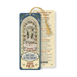 O.L of the Rosary Laminated Bookmark - TAB8212