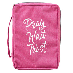 Pray Wait Trust Bible Case - GCBB660
