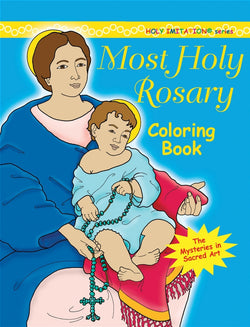 Most Holy Rosary Coloring Book - IPCBMHRP