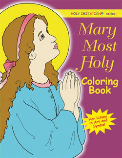 Mary Most Holy Coloring Book - IP72152