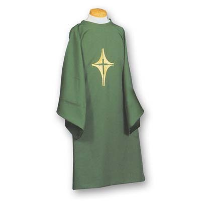 Deacon Dalmatic with Gold Star Cross - SLD27